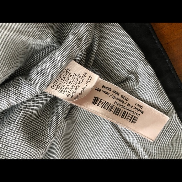 MASSIMO DUTTI Leather Jacket - Picture 12 of 13